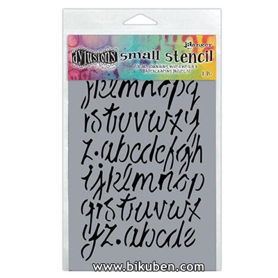 Dylusions - Small Stencil - Modern Script