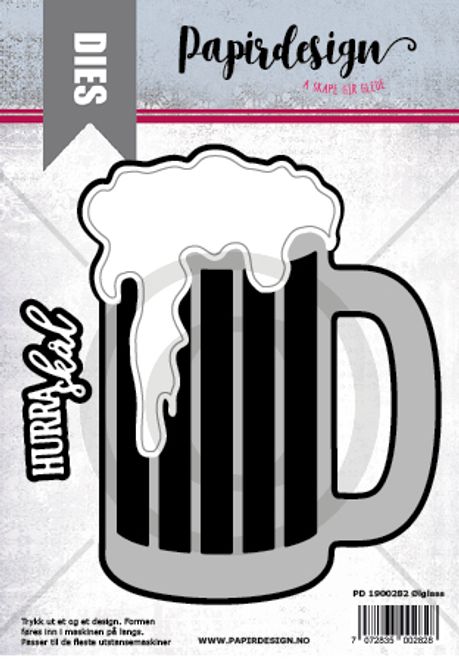 Papirdesign - Dies - Ølglass