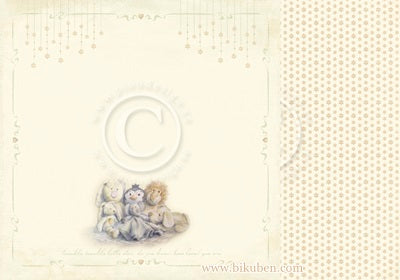 Pion - Theodore and Bella - Together 12 x 12"