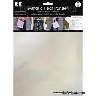 Best Creation - Metallic Heat Transfer - Sheets - Silver