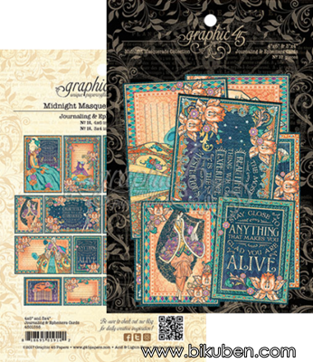 Graphic45 - Midnight Masquerade - Ephemera