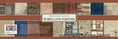 Srapberry's - Words Live Forever - 12x12" Paper Collection