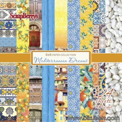 Scrapberry's - Mediterranean Dreams - 6x6" Paper Pack