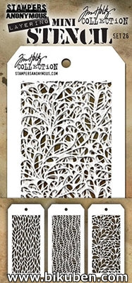 Tim Holtz - Mini Stencil Set #26