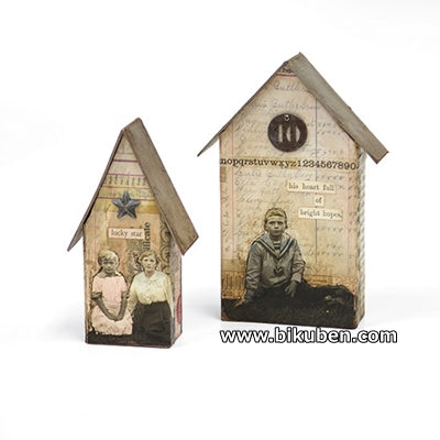 Tim Holtz Alterations - Bigz L Dies - Tiny Houses