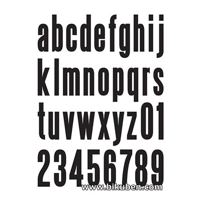 Tim Holtz - Idea-Ology - Cling Foam Stamps - Block Lower