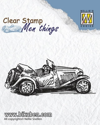 Nellie Snellen - Clearstamp - Men Things - Oldtimer