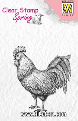 Nellie Snellen - Clearstamp - Spring - Rooster