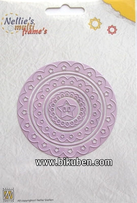 Nellie Snellen - Multi Frame - Star Circles Die