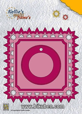 Nellie Snellen - Multi Frame - Square with Label Dies