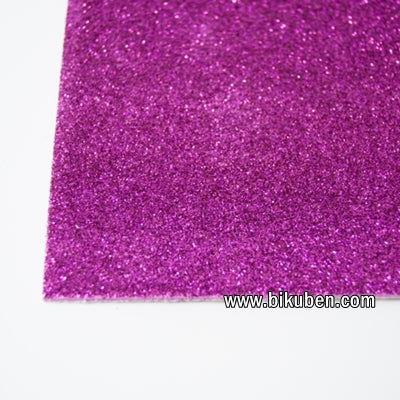 Kort & Godt - Mosegummi - Glitter - Mørk Rosa