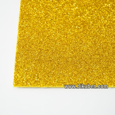 Kort & Godt - Mosegummi - Glitter - Gul