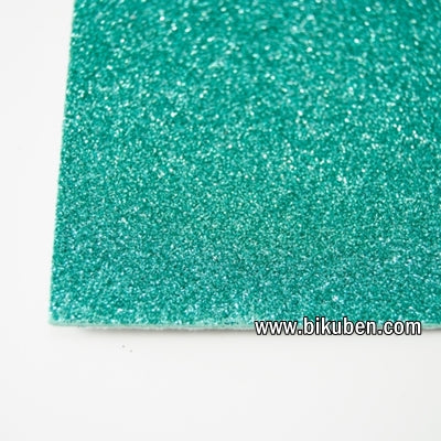 Kort & Godt - Mosegummi - Glitter - Sjøgrønn