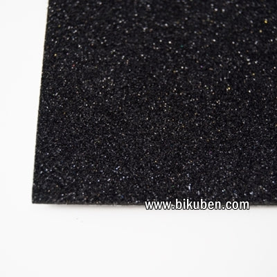 Kort & Godt - Mosegummi - Glitter - Sort