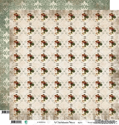 Riddershom - A Christmas Story - Apples 12x12"