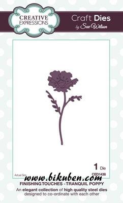 Creative Expressions - Tranquil Poppy Dies