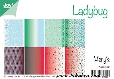 Joy! Crafts - A4 Paper Pad - Ladybug