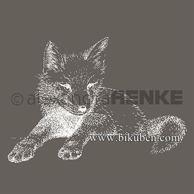 Alexandra Renke - Montert Stempel - Fox