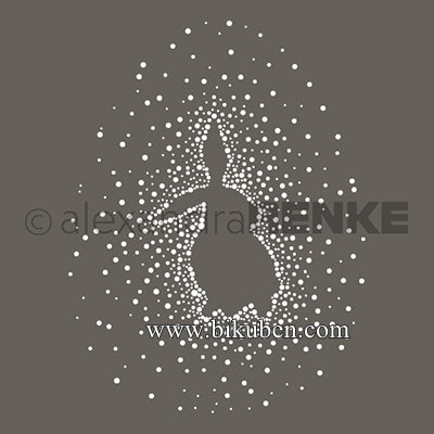 Alexandra Renke - Montert Stempel - Bunny Silhouette