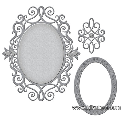 Spellbinders - Nestabilites - Oval Ironwork Dies