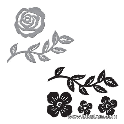 Spellbinders - Stamps & Die Sets - Floral Set