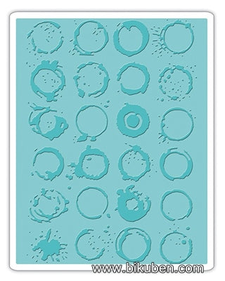 Sizzix - Tim Holtz Alterations - Texture Fades - Embossingfolder - Ringer