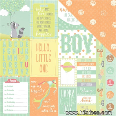 Photo Play - About a Little Boy - Peek-A-Boo 12x12"