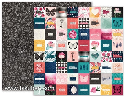 Pink Paislee - Moonstuck - 09 12x12"