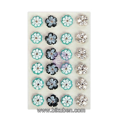 Prima - Traveler's Journal - Planner Flowers - Topaz Flora