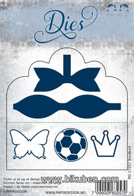 Papirdesign - Dies - Bordkort