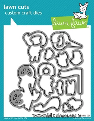 Lawn Fawn - Cuts Custom Craft Dies - Bicycle Built for You