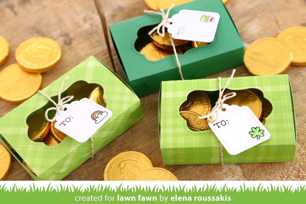 Lawn Fawn - Cuts Cusom Craft Dies - Fancy Box