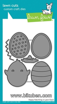 Lawn Fawn - Cuts Cusom Craft Dies - Happy Hatchling