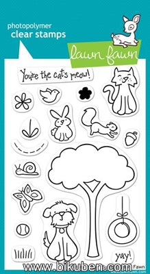 Lawn Fawn - Clearstamps - Critters in the 'Burbs