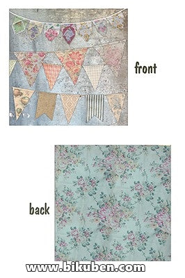 7gypsies - Architextures - Vintage Bunting 12x12"