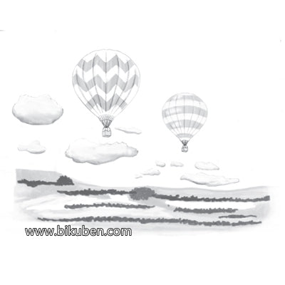 Spellbinder - 3D Shading - Hot Air Stamp