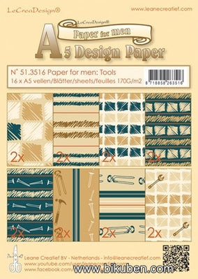 LeCrea - Men Tools - A5 Paper Pad