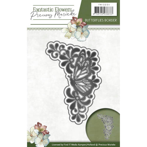 Precious Marieke - Fantastic Flowers - Butterflies Border