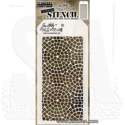 Tim Holtz - Stencil - Mosaic