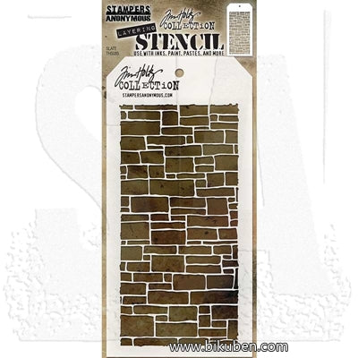 Tim Holtz - Stencil - Slate