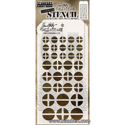 Tim Holtz - Stencil - Screwed