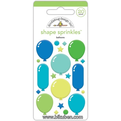 Doodlebug - Dragon Tail - Balloons Sprinkels stickers