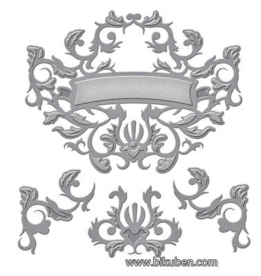 Spellbinders - Shapeabilities - Rebel Tag & Elements Dies