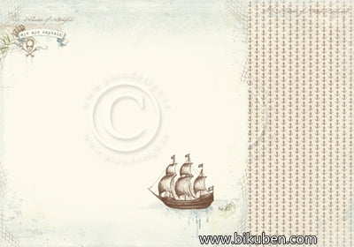 Pion Design - Legends of the Sea - Aye Aye Captain 12x12"