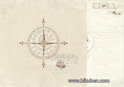 Pion Design - Legends of the Sea - Go East 12x12"