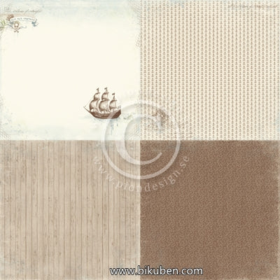 Pion Design - Legends of the Sea - Aye Aye Captain 6x6 tum 12x12"