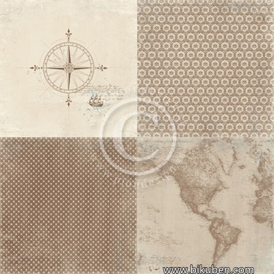 Pion Design - Legends of the Sea - Go East 6x6 tum 12x12"