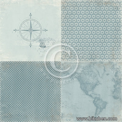 Pion Design - Legends of the Sea - Go West 6x6 tum 12x12"