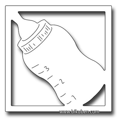 Frantic Stamper - Baby Bottle Square - Dies