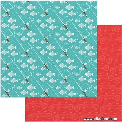 Photo Play - Summer Bucket List - Gone Fishing 12x12"